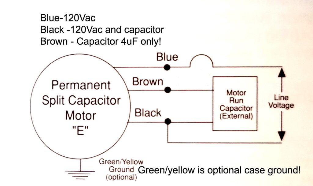 Blower Wiring EBM G2E085-