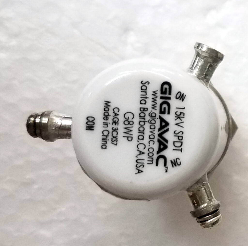 Gigavac Vacuum Relay SPDT T