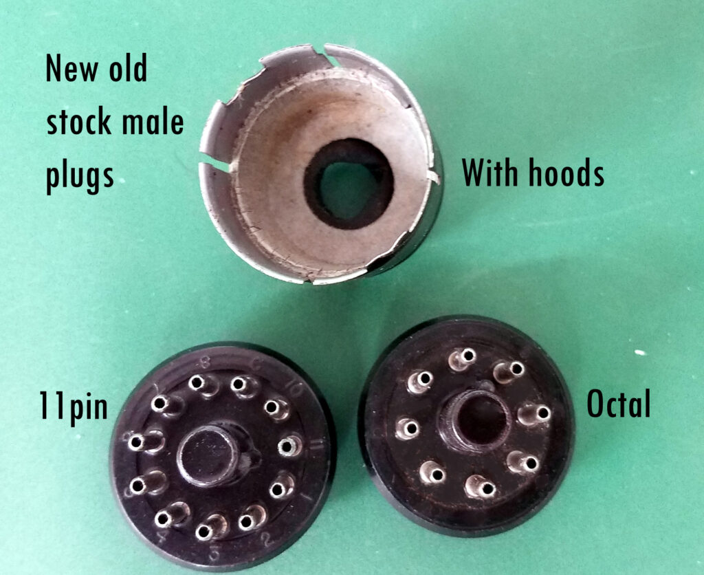 Heathkit Johnson male connectors