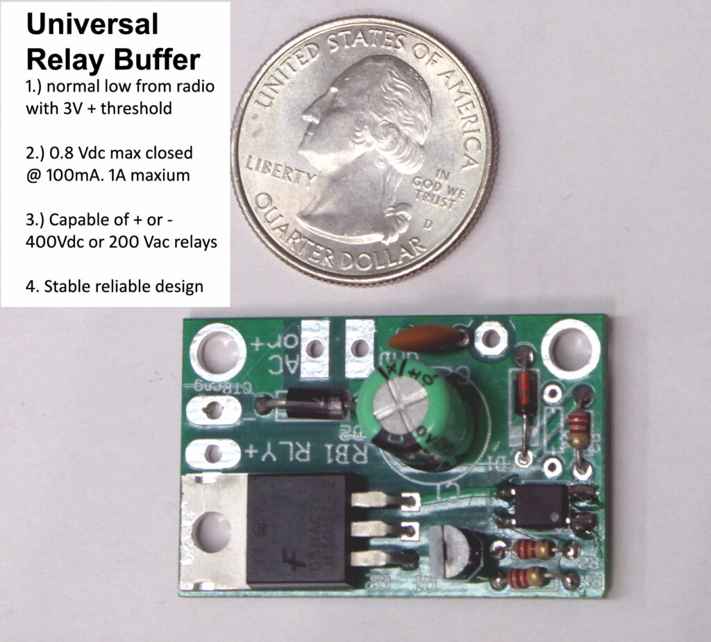 Amplifier relay buffer size