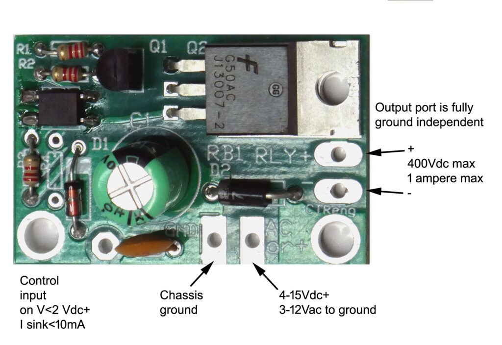 Relay interface buffer